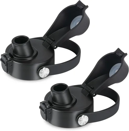 Vista 9 de Auto Flip Lid for Hydro Flask Wide Mouth, Great Spout Lid for Simple Modern, Fits for Iron Flask and Other Brands, Replacement Lid with Button Lock