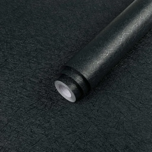 Vista 8 de Rollo de papel tapiz azul oscuro para despegar y pegar, papel autoadhesivo extraíble e impermeable, de seda, para niños, envoltura de vinilo