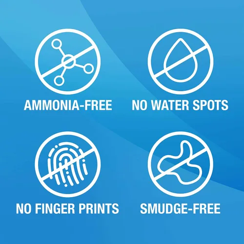 Vista 6 de MiracleWipes Para vidrio, toallitas de limpieza desechables y sin rayas para espejos, ventanas, cocina, hogar y auto, 60