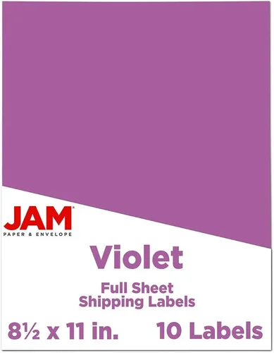 Vista 61 de Etiquetas de dirección de envío JAM PAPER - Grandes - 3 1/3 x 4 - Azul - 120/Paquete
