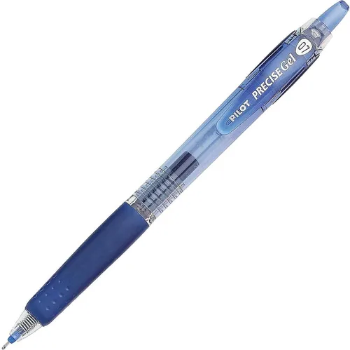 Vista 2 de Pilot Precise Gel BeGreen RT - Bolígrafo de bola rodante, tinta azul, 0.028 in, docena (15002)