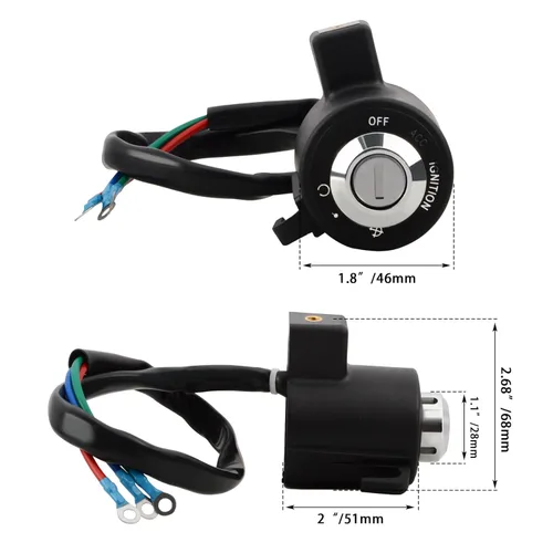 Vista 8 de Conjunto de Cerradura del Interruptor de Encendido para Harley Davidson Sportster XL 883 1200 1995-2003