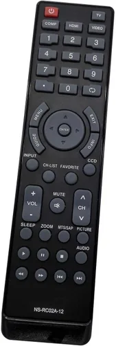 Vista 2 de Mando a distancia NS-RC02A-12 para todos los televisores LCD LED Insignia