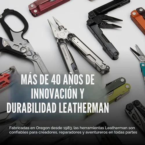 Vista 7 de LEATHERMAN, Wave+, Multiherramienta versátil de tamaño completo 18-en-1 para bricolaje, hogar, jardín, al aire libre o transporte diario (EDC)