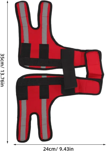 Vista 8 de Adjustable Dog Front Leg Brace for Injury Arthritis Support Breathable Canine Elbow Protector Sleeve for Small and Medium Dogs Secure Protective