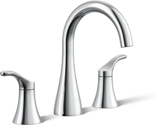 Vista 8 de Kohler 27390-4N-CP SIMPLICE® Grifo de lavabo generalizado, 0.5 GPM, cromo pulido