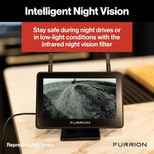 Vista 5 de Furrion Vision S+ - Sistema de observación para RV con cámaras laterales izquierda/derecha, visión nocturna infrarroja, ángulo de visión amplio
