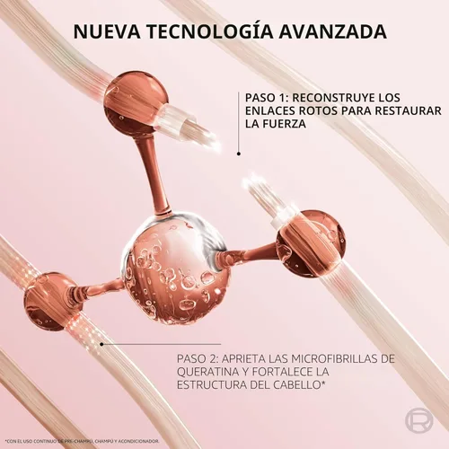 Vista 5 de L'Oreal Paris EverPure - Acondicionador fortalecedor, refuerza el cabello débil, vegano, 6.8 onzas líquidas