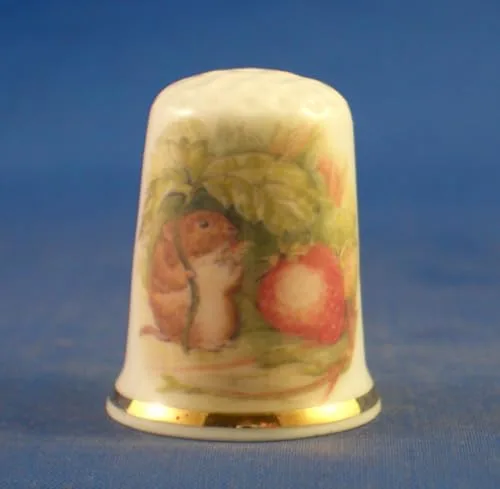 Beatrix Potter - Juego de 3 dedales de porcelana para libros