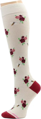 Vista 4 de Dr. Motion - 5 pares de calcetines de compresión terapéutica graduada de 8-15 mmHg para rodillas de mujer