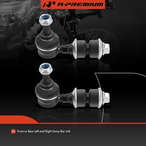 Vista 3 de A-Premium Enlaces de barra estabilizadora delantera o trasera, compatible con Mitsubishi Eclipse 91-94, 3000GT 91-99, Dodge Stealth 91-96, Suzuki