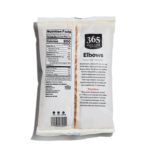 Vista 2 de 365 by Whole Foods Market, Macarrones, 16 oz