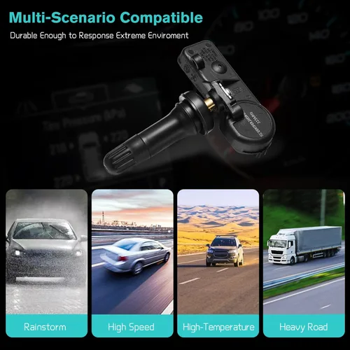 Vista 5 de AULINK Sensor de monitoreo de presión de neumáticos TPMS F2GT1A180AB para Ford F-150 Edge Ranger Flex Mustang Explorer Lincoln MKS MKX 2015-2020
