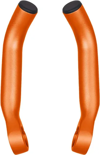 Vista 3 de FIFTY-FIFTY Extremos de barra de bicicleta, Extremos de manillar de bicicleta de montaña, Manillar elevador de bicicleta de montaña, Manillar MTB