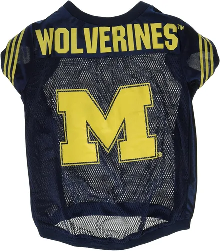 Vista 33 de NCAA TEXAS LONGHORNS - Camiseta de fútbol para perro, talla L, color granate y blanco, a rayas