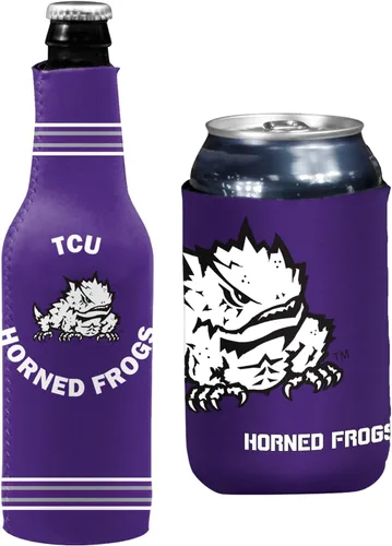 Vista 103 de College Team Color Logo Can & Bottle Holder Insulator Beverage Cooler Set