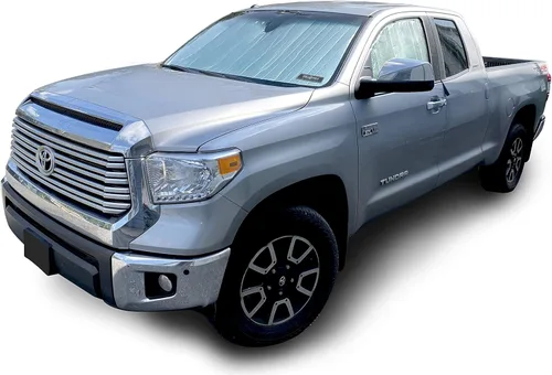 Vista 3 de YelloPro - Parasol de parabrisas personalizado para Toyota Tundra -2007 2008 2009 2010 2011 2012 2013 2014 2015 2016 2017 2018 2019 2020 2021