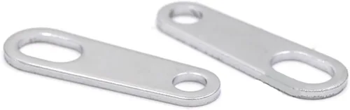 Vista 6 de 2 soportes universales para lámpara de señal de giro para motocicleta, soportes universales de montaje de amortiguador, abrazaderas de oreja