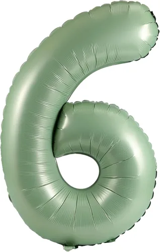 Vista 105 de YPSelected Globo de aluminio grande de 32 pulgadas con número de helio, cumpleaños, boda, fiesta, 0-9 (azul bebé, 0)