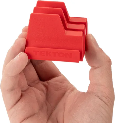 Vista 5 de TEKTON Juego de organizador de llaves modulares de 40 herramientas (rojo) OTM92240 Fabricado en Estados Unidos