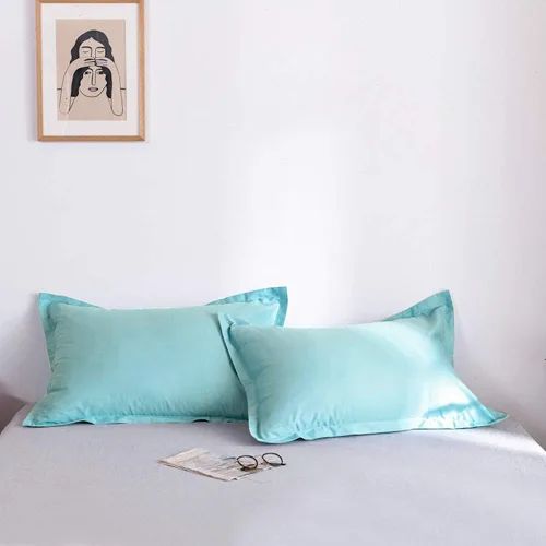 Vista 4 de FLXXIE Juego de 2 fundas de almohada estándar de microfibra, resistentes a la decoloración, a las arrugas y al encogimiento, fundas de almohada