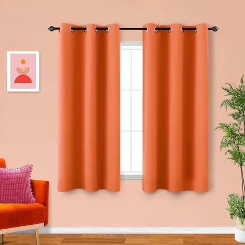 Vista 189 de KOUFALL Cortinas Doradas de Lujo Opacas para Sala de Estar, Elegantes Modernas Cortinas para Sala de 84 Pulgadas de Largo 2025