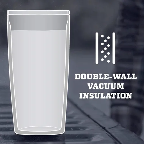 Vista 3 de YETI - Vaso térmico de 20onzas de acero inoxidable con aislamiento al vacío y tapa MagSlider modelo Rambler