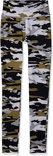 Vista 18 de Zubaz NFL - Leggings de camuflaje para mujer Color del