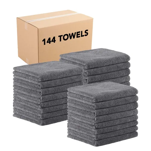 Vista 13 de Arkwright - Toallas de salón a prueba de blanqueador, microfibra ultrasuave, suave, altamente absorbente y de secado rápido, toalla facial de spa