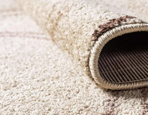 Vista 6 de Unique Loom - Tapete con diseño abstracto, informal, moderno y contemporáneo de la colección otoñal, rectangular de 2 x 3 pies, diseño con círculos