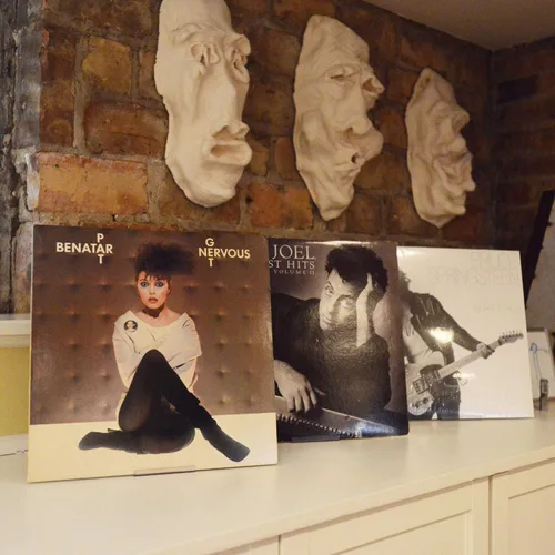 Vista 5 de Album-Mount marco para discos de vinilo, soporte de pared y estante, invisible y ajustable