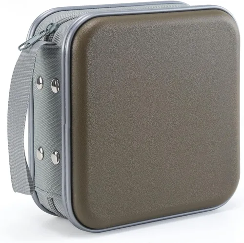 Vista 13 de LIOVODE Funda para DVD, estuche portátil para CD de capacidad para 48 unidades, almacenamiento de plástico duro, organizador de cartera para CD