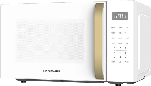 Vista 9 de FRIGIDAIRE Microondas retro de 1.05 pies cúbicos, oro blanco