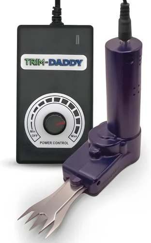 Vista 9 de Trim Daddy Recortadora eléctrica para plantas hidropónicas húmedas o secas Velocidad variable 3 cuchillas húmedas y secas de alto carbono