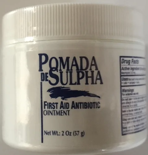 Vista 2 de Pomada De Sulpha Primeros Auxilios Antibiótico Pomada 2 oz. Paquete de 2