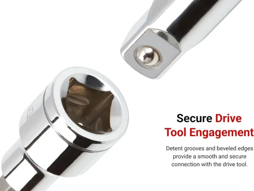 Vista 5 de TEKTON 1/2 pulgada de unidad x TR20 resistente a manipulaciones Torx Bit Socket SHB27220