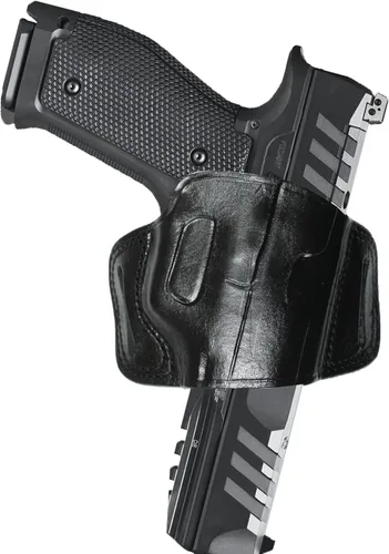 Vista 11 de YT HOBBY Funda para pistola de cuero hecha a mano con deslizamiento rápido en la cintura OWB