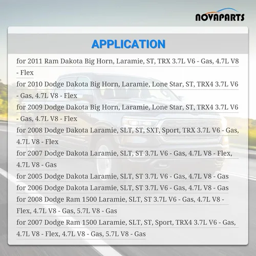 Vista 4 de NOVAPARTS Interruptor de control de caja de transferencia selector de tracción en las cuatro ruedas 4x4 4WD 7 pines para Dodge Dakota 2005-2011