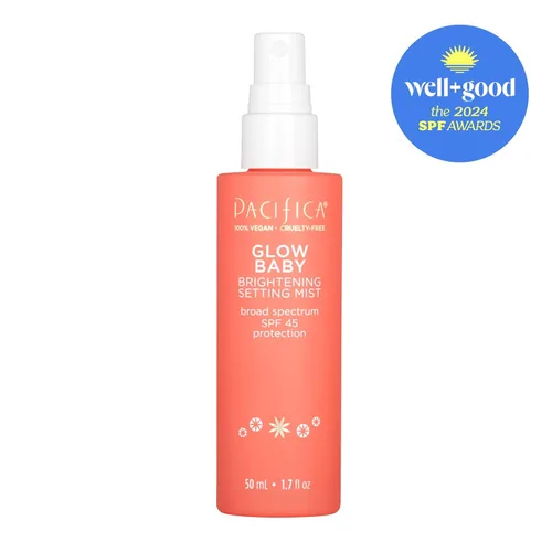 Vista 4 de Pacifica Beauty Glow - Set de brillo para la piel con vitamina C brillante y brillo para el cuidado de la piel, protección solar, SPF 45, protección