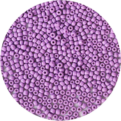 Vista 46 de Bala&Fillic Cuentas de semillas de color perla azul claro opaco de 0.157 in, aproximadamente 1200 piezas/3.53 oz en bolsa, 6/0 cuentas de vidrio