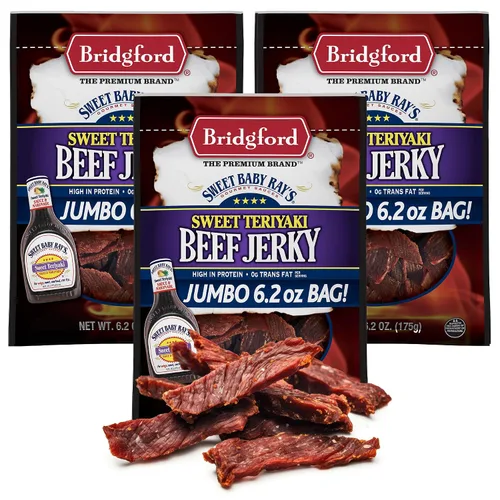Vista 19 de Bridgford Bocadillos de carne de res de 4 onzas, paquete de 3 – Snacks listos para comer para aperitivos sobre la marcha – Snacks de carne sin