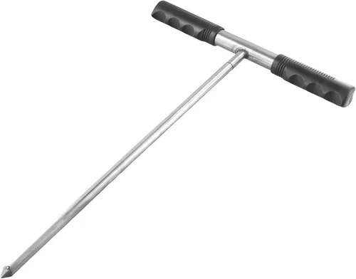 Vista 9 de Stainless Steel Soil Probe Rod 32-48 Inch Adjustable Length With Comfortable Handle For Locating Septic Tanks And Underground Pipes