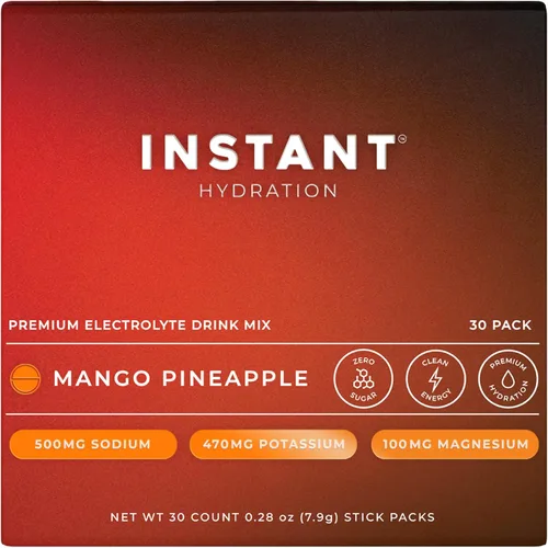 Vista 17 de Instant Hydration Paquetes de Polvo de Electrolitos - Mezcla de Bebida de Electrolitos Paloma - Sin Azúcar - Keto, Vegano, Sin Gluten, Sin OMG