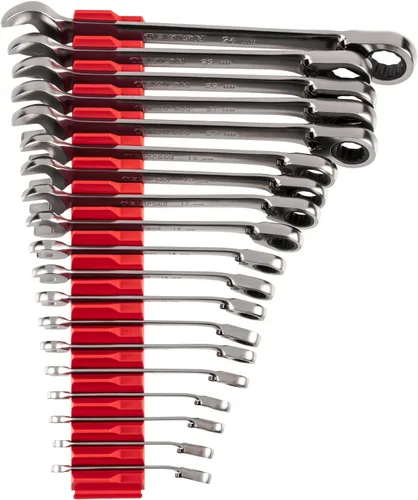 Vista 20 de TEKTON WRC94300 - Juego de llaves combinadas reversibles de 12 puntos con organizadores modulares, 11 piezas (1/4-3/4 pulgadas)