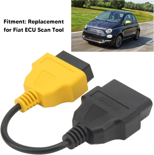 Vista 3 de Cable adaptador OBD2, adaptador de herramienta de escaneo, flexibilidad superior, puede acceder al sistema OBD2, cable de diagnóstico para escáner