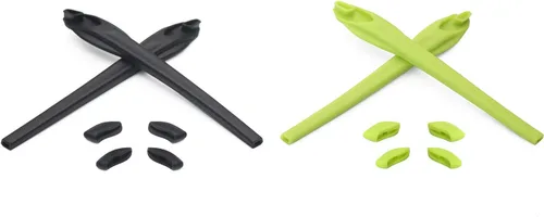 Vista 10 de Eye Opening Stuff Kits de goma de repuesto para auriculares y nariz compatibles con gafas de sol Oakley Flak 2.0/Flak 2.0 XL OO9188