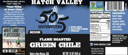 Vista 2 de Frasco de salsa 505 Southwestern de 16 oz. (3unidades). Selecciona el sabor.a continuación.