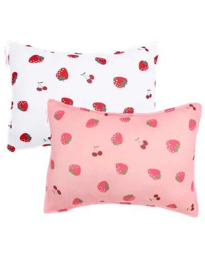 Vista 64 de ALVABABY Paquete de 2 fundas de almohada de algodón orgánico para niños pequeños, fundas de almohada para niños de 13 x 18 pulgadas o 12 x 16