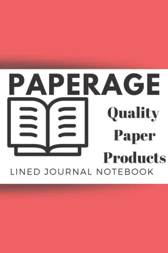 paperage Notebook, Sketchbook & Writing 6 x 9 Inch, White Paper paperage lined journal notebook 6 x 9 inches 120 pages paperage Notebook lined