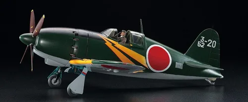 Vista 2 de Hasegawa Kit de modelo Mitsubishi J2M3 Raiden Jack Tipo 21" Escala 1:32